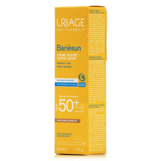 Uriage Bariesun Tinted Cream Αντηλιακή Κρέμα Προσώπου SPF50 με Χρώμα 50ml