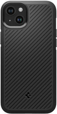 Spigen Core Armor Back Cover Σιλικόνης Μαύρο (iPhone 15 Plus)