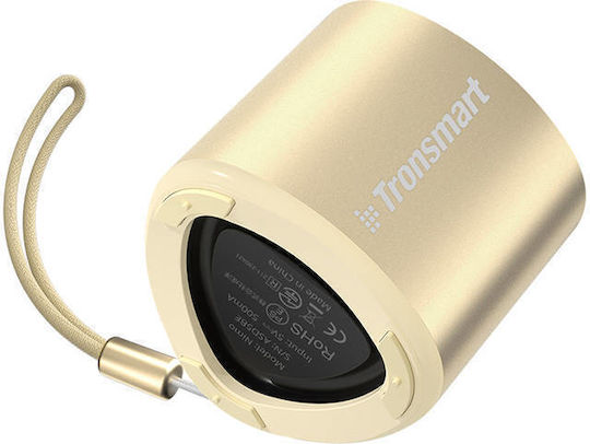 Tronsmart Nimo Αδιάβροχο Ηχείο Bluetooth 5W με Διάρκεια Μπαταρίας έως 12 ώρες Χρυσό