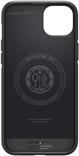 Spigen Core Armor MagFit Back Cover Σιλικόνης Μαύρο (iPhone 15 Plus)