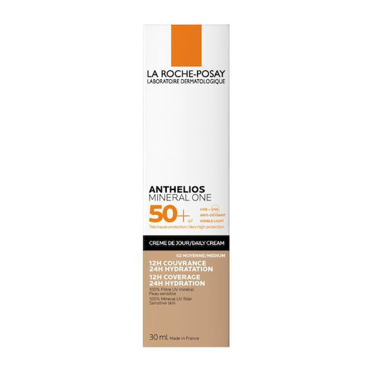 La Roche Posay Anthelios Mineral One Mineral Protecție solară Cremă Pentru față SPF50 cu Culoare 2 Medium 30ml