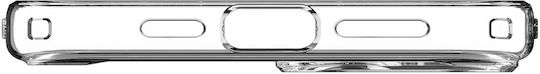 Spigen Crystal Hybrid Back Cover Plastic / Silicone Transparent (iPhone 15)