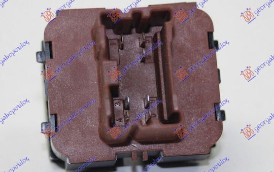 Prasco Car Window Switch for Dacia Logan White