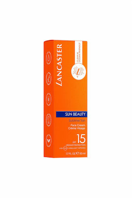 Lancaster Sun Beauty Sublime Tan Αντηλιακή Κρέμα Προσώπου SPF15 50ml