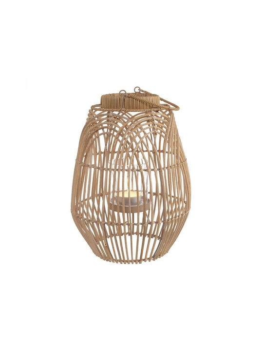 Butlers Φαναράκι Rattan Καφέ 29x29x29εκ.