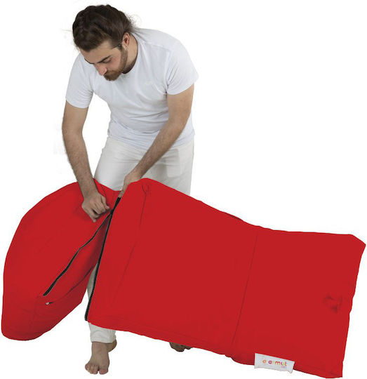 Πουφ Bett Siesta Red 55x40x180cm
