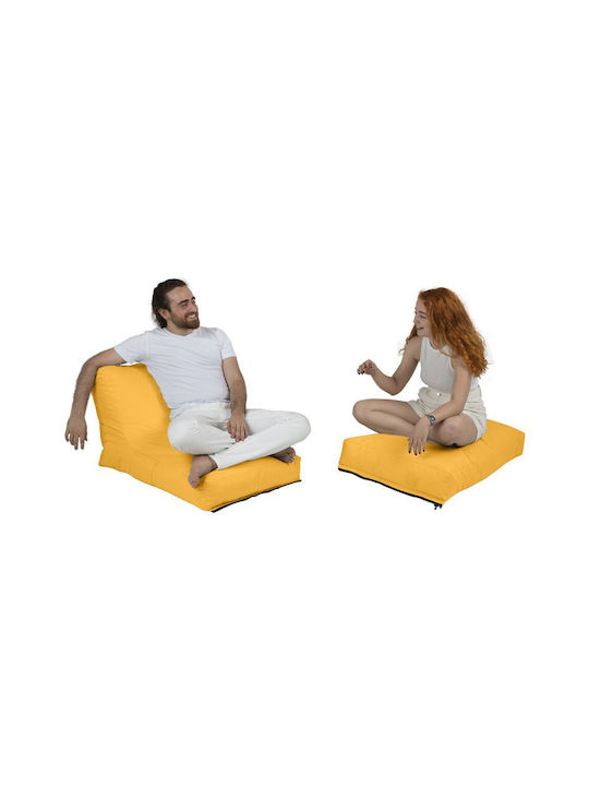 Πουφ Bett Siesta Yellow 55x40x180cm