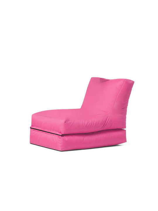 Πουφ Κρεβάτι Αδιάβροχο Siesta Ροζ 55x40x180cm