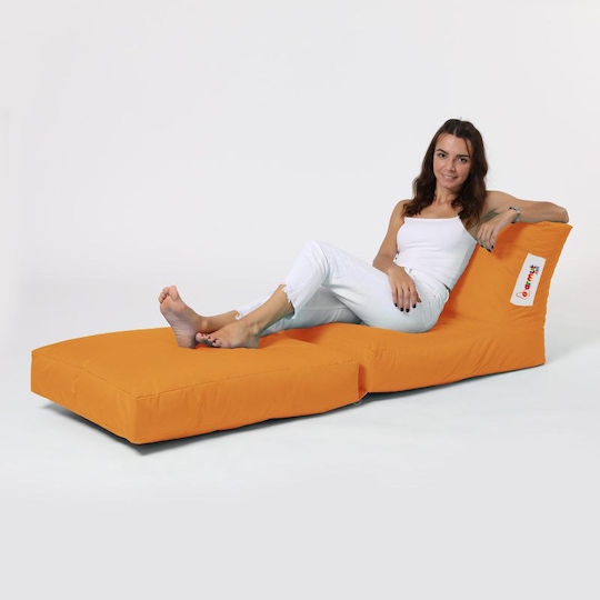 Пуф Шезлонг Водоустойчива Siesta Оранжева 55x40x180см
