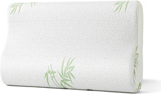 DreamHouse Bamboo Sleep Pillow Memory Foam Anatomic Medium 30x50x7cm