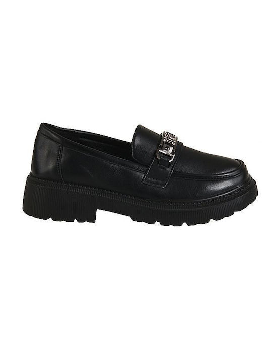 Elenross Women's Moccasins in Black Color