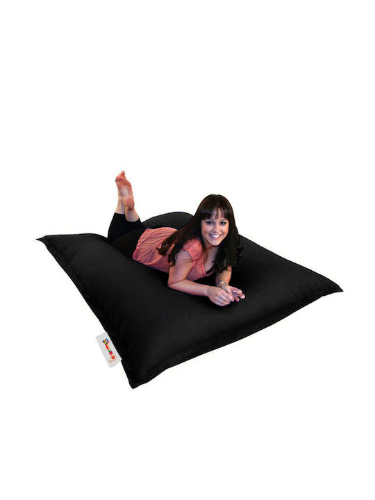 Puf Bolster Impermeabilă Negru 100x100cm