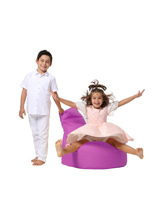 Πουφ Sessel Baton Pink 70x70x35cm