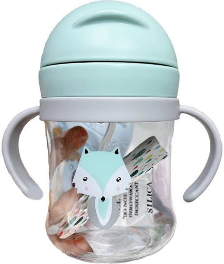 Mamababy Παιδικό Ποτηράκι από Πλαστικό Πράσινο 250ml