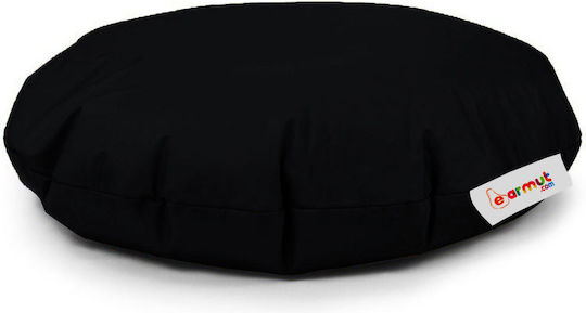 Waterproof Bean Bag Bolster Poof Iyzi Black 100x100x20cm