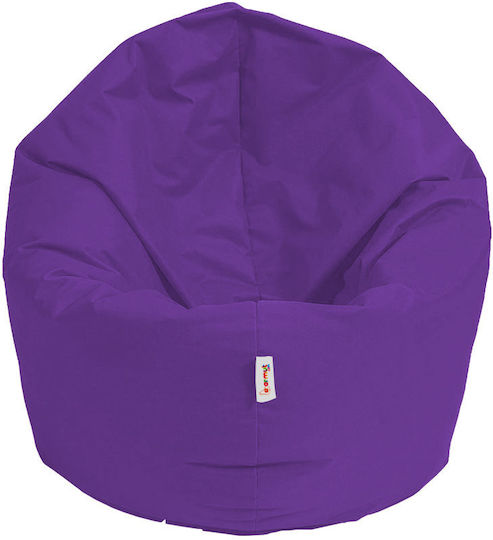 Πουφ Nackenrolle Iyzi Purple 100x100x20cm
