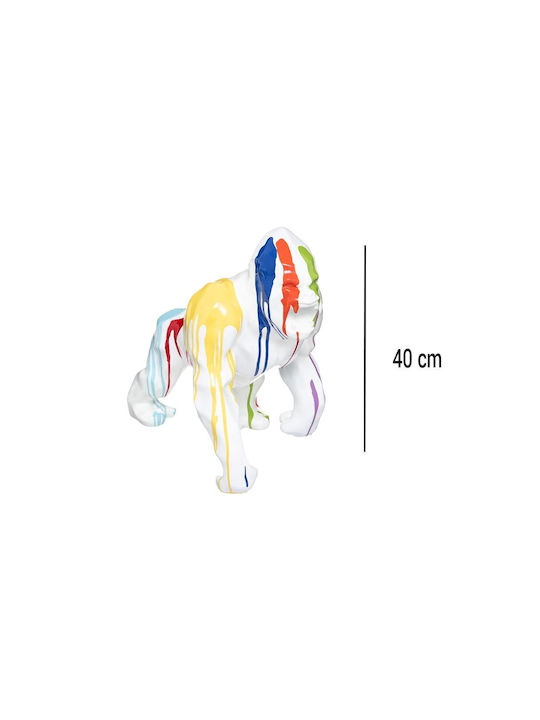 Decorativ Gorila din Material Ceramic 45x30x40cm 1buc