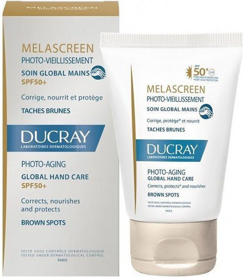 Ducray Melascreen Global Aging Αντιγηραντική Κρέμα Χεριών για Πανάδες 50ml