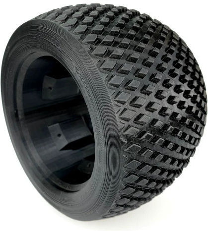 Fiberlogy Flex 3D Printer Filament 1.75mm Μαύρο 0.5kg 1τμχ (Spool)