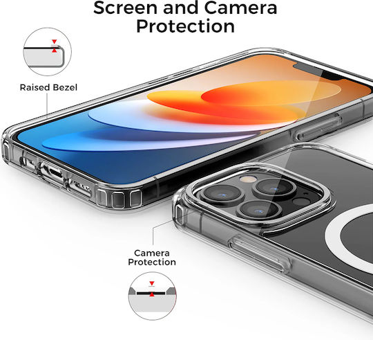 Techsuit Pro Задна корица Силикон Розов (iPhone 15)