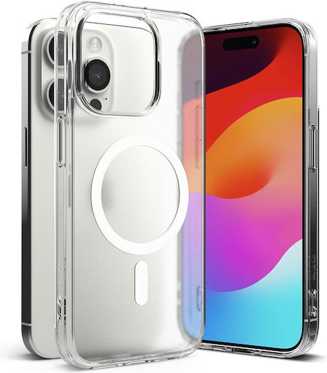 Ringke Fusion Magnetic Back Cover Σιλικόνης / Πλαστικό 2mm Matte Clear (iPhone 15 Pro Max)