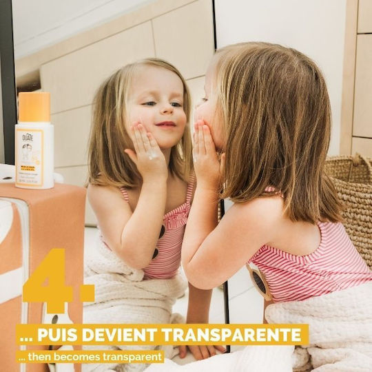 Ouate SPF50 Αδιάβροχο Παιδικό Αντηλιακό Γαλάκτωμα για Πρόσωπο 30ml