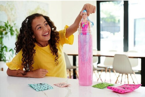 Barbie Regenbogen Puppe Farbe Enthüllung Für 3+ Jahre