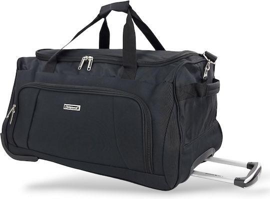 Diplomat Sack Voyage 63lt Black with Wheels Fabric L60xW32xH33cm