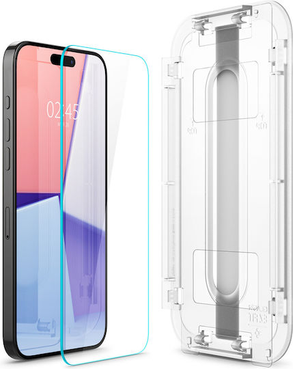 Spigen tR EZ Fit 0.2mm Tempered Glass (iPhone 15 Pro)