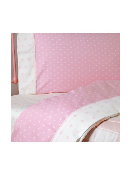 Down Town Home Set Kinderbettbezug Einzel Rosa