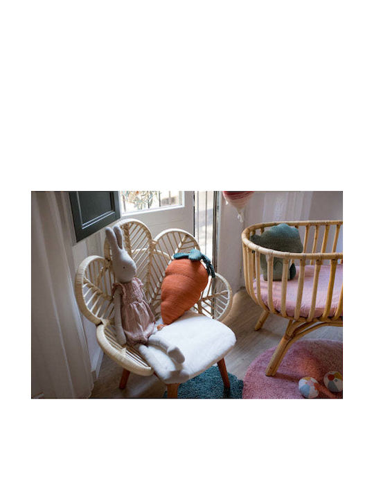 Lorena Canals Kids Decorative Pillow Carrot Orange 25x40cm