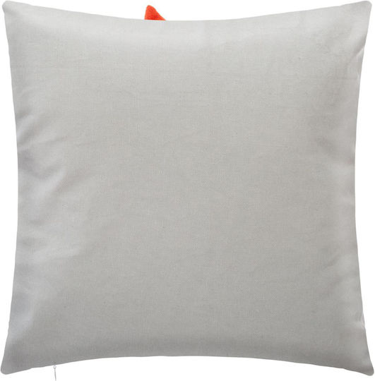 Click Kids Decorative Pillow Fox Orange/Gray 40x40cm