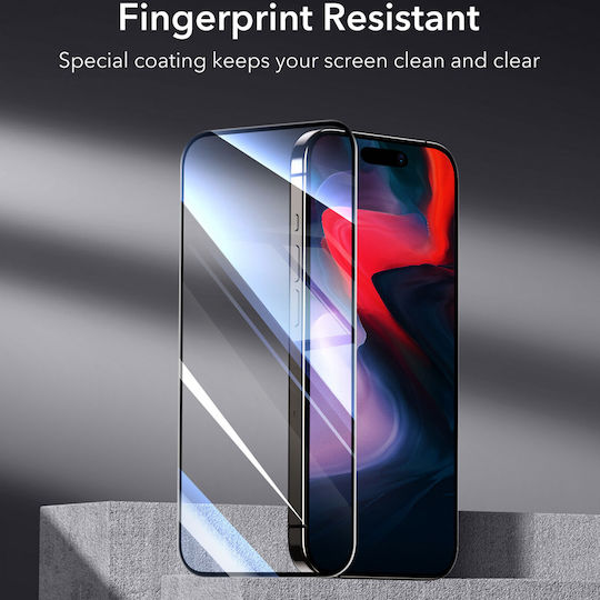ESR Shield Tempered Glass (iPhone 15 Pro Max)