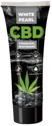 White Pearl Pastă de dinți cu cărbune activ pentru Albire 75ml