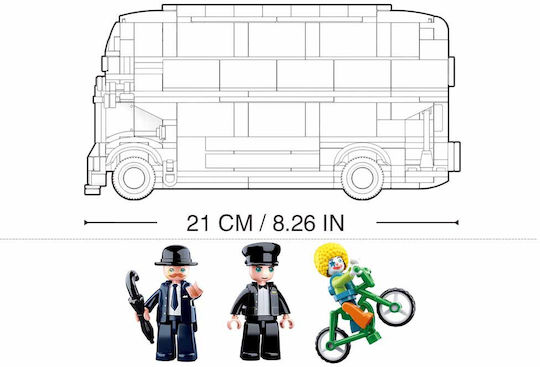 Sluban Τουβλάκια London Double Decker Bus για 3+ Ετών 382τμχ