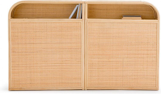La Redoute Interieurs Wooden Bed Headboard Blue 167x100cm