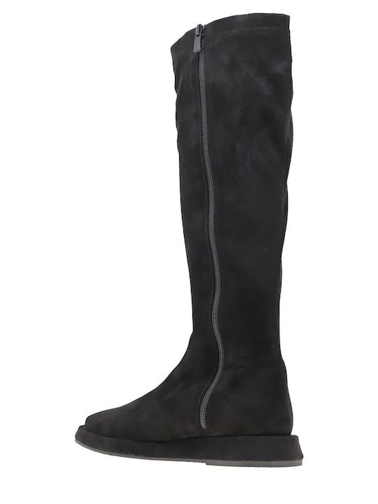 Suede Cizme dama Negre