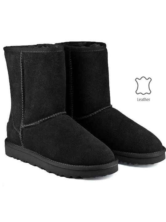 Izy Leather Women's Boots Black