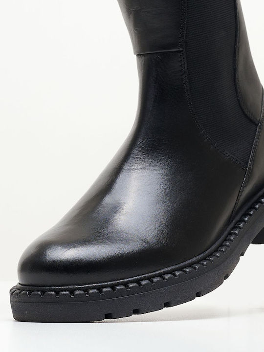 Marco Tozzi Pantofi din piele Cizme dama Negre
