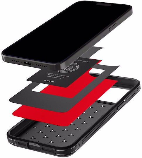 Spigen Cryo Armor Back Cover Πλαστικό Κόκκινο (iPhone 15 Pro Max)