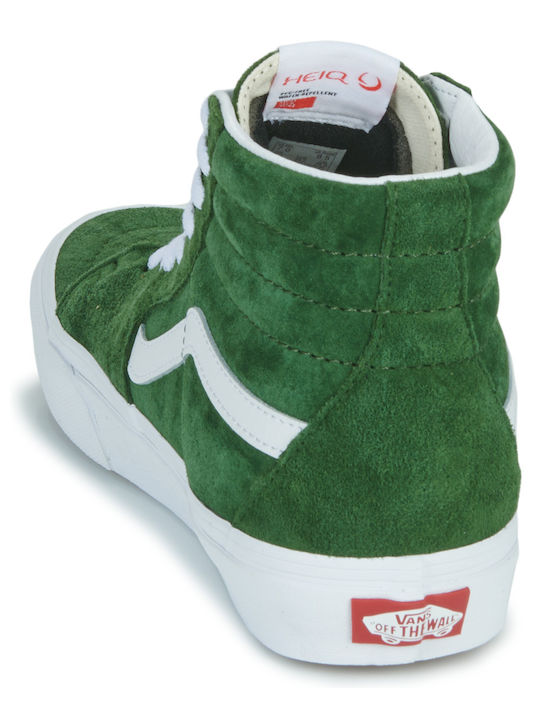 Ua Sk8-Hi Високи Зелени Сникърси
