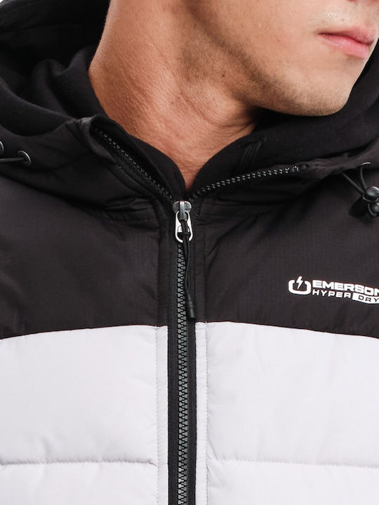 Безръкавно Зимно Puffer Водоустойчиво и Ветроустойчиво Якето Ice/Black