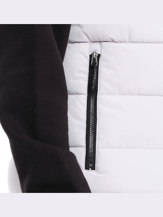 Безръкавно Зимно Puffer Водоустойчиво и Ветроустойчиво Якето Ice/Black