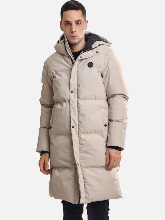 Winter Jacke Puffer Beige