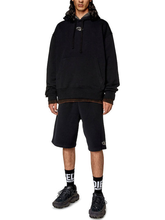 Sweatshirt mit Kapuze Silber
