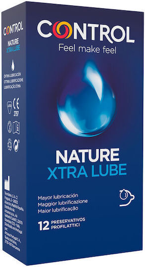 Control Feel Make Feel Kondome Nature Xtra Lube 12St 54mm Natürlich