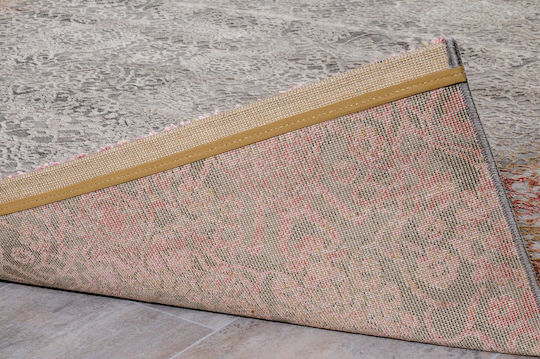 Tzikas Carpets Elements 23123-955 Synthetisch,Polyester/Cotton/Leather Grey-pink