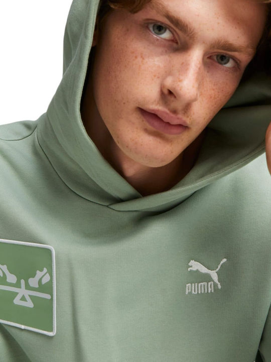 Classics Sweatshirt mit Kapuze Türkis