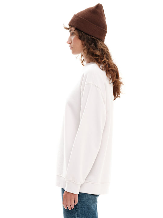 Long Women's Sweatshirt White