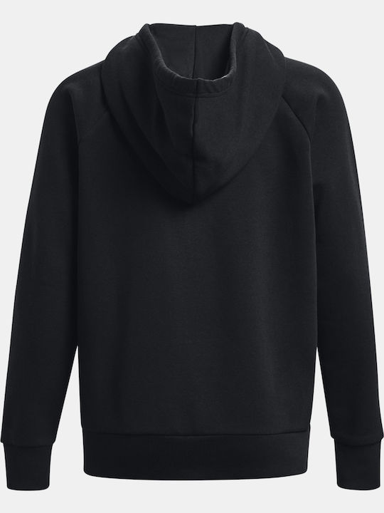 Rival Women's Sweatshirt Jacket Hooded Black